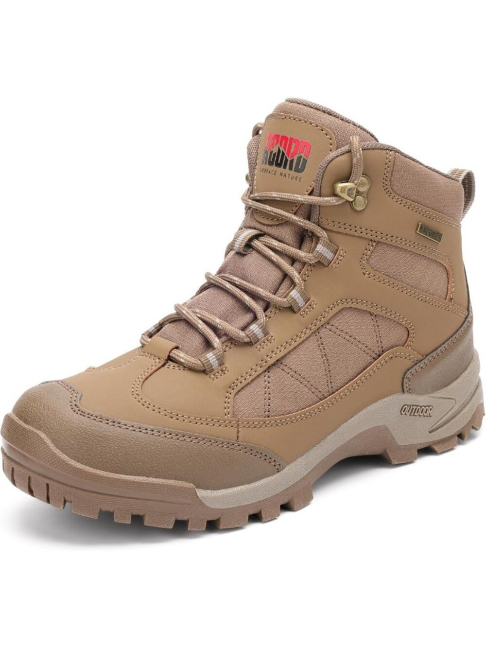 Waterproof Women's Hiking Boots - Slip-Resistant, Cushioned Ankle Support